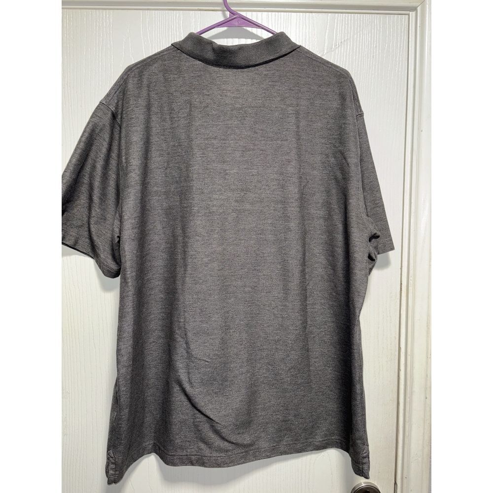 Carhartt Polo Shirt Men's XL Gray Loose Fit Midweight Pocket - Picture 4 of 4